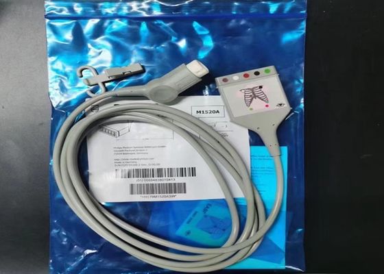 PHILIP M1520A ЭКГ трубовой кабель AAMI 989803103941 с длиной 2M