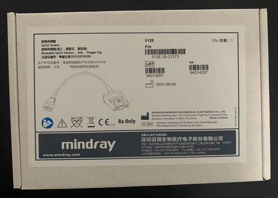 Повторно используемый сенсор Mindray Spo2 для пальцев 512E-30-21373