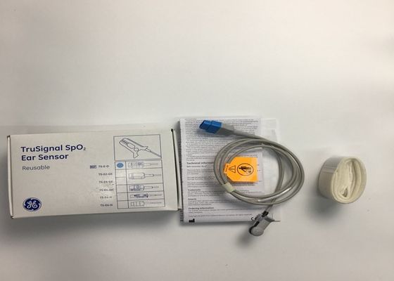 GE Ohmeda Oximetry Spo2 Ушный датчик TS-E-D 9 штифтов многоразовый неинвазивный