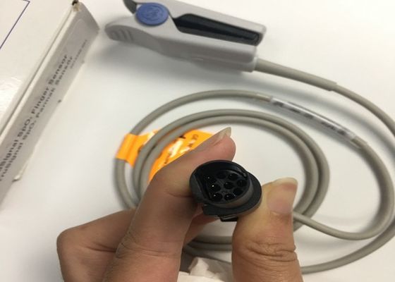 1М Потребительные материалы для медицинских изделий, GE Trusignal Spo2 Finger Sensor Ref TS-F1-H Круглая голова