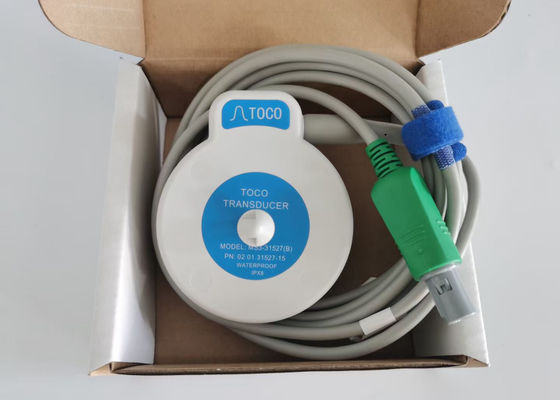 MS3-31527 Toco Transducer Probe 6 иглы одноразовый слот Синяя лента Велькро 2,5 м длина
