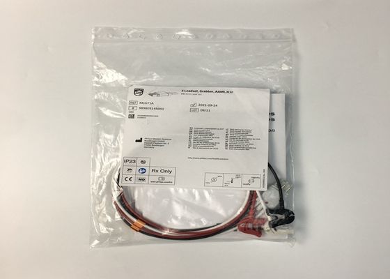AMMI ICU ЭКГ свинцовый набор кабелей M1671A ТПУ материал для мониторинга ЭКГ