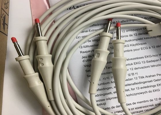 PHLIP ЭКГ Заменные части, AMMI IEC 12 Свинцовый ЭКГ Лимб Свинцовые 1.4M 989803151731