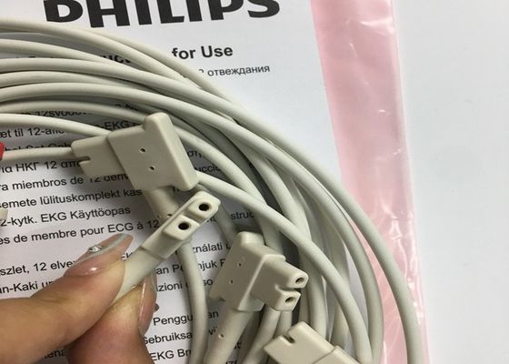 PHLIP ЭКГ Заменные части, AMMI IEC 12 Свинцовый ЭКГ Лимб Свинцовые 1.4M 989803151731
