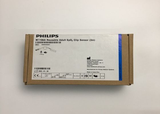 Phlip M1196A ЭКГ запасные части, датчик пальцев 3M с 8 PIN-коннектором