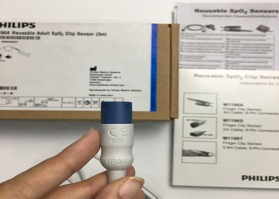 Phlip M1196A ЭКГ запасные части, датчик пальцев 3M с 8 PIN-коннектором