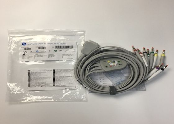 10 Свинцовые запчасти для ЭКГ кабель GE2104726-001 Стандарт ЕС