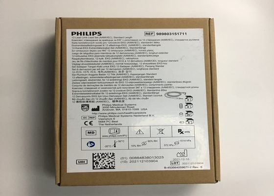 1M 12 Свинцовые ЭКГ конечности Свинцовые 989803151711 Для PHLIP TC30 TC50 TC70 Монитор пациента