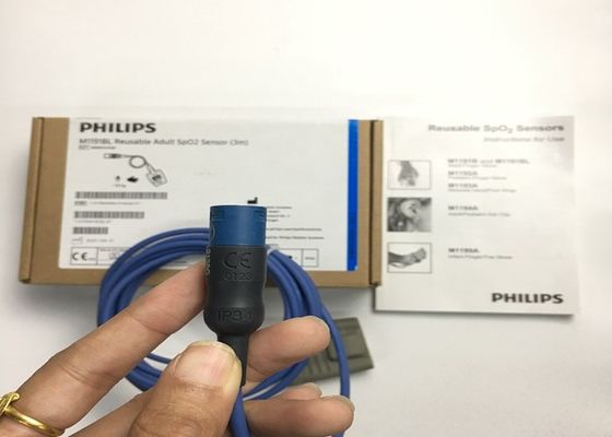 Phlip M1191BL запасные части медицинского оборудования, взрослый датчик SpO2 3M D форма 8 штифтов