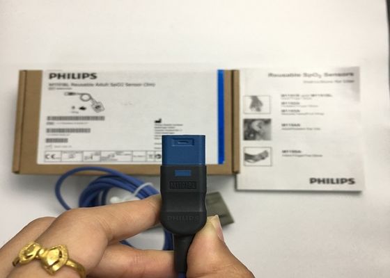 Phlip M1191BL запасные части медицинского оборудования, взрослый датчик SpO2 3M D форма 8 штифтов