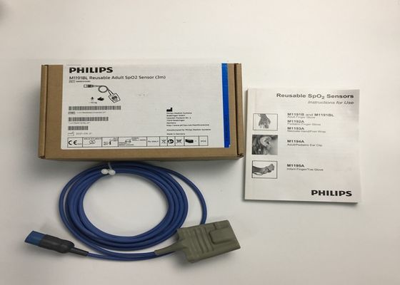 Phlip M1191BL запасные части медицинского оборудования, взрослый датчик SpO2 3M D форма 8 штифтов