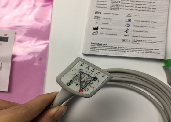 GE Adult Multi Link ECG Lead Cable 3 Lead 5 Lead 3.6M 12ft 2017003-001