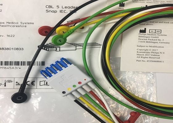 M1645A IntelliVue медицинское оборудование запасные части кабели 5 Leadset