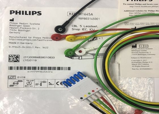 M1645A IntelliVue медицинское оборудование запасные части кабели 5 Leadset