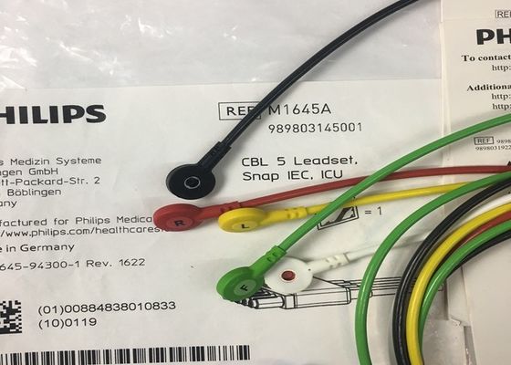 M1645A IntelliVue медицинское оборудование запасные части кабели 5 Leadset