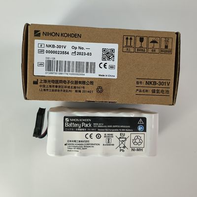 NIHON KOHDEN аккумуляторный пакет NKB-301V номинальное напряжение 12V 2800mAh Ni-MH