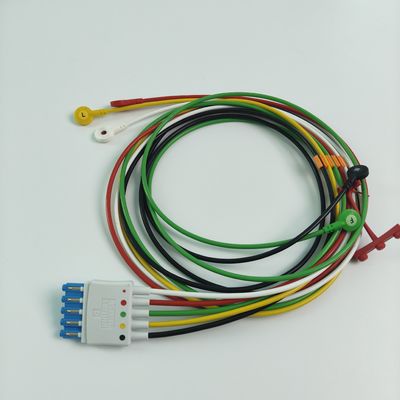 PHILIP Пациентский монитор оригинальный CBL 5 Leadset Snap IEC ICU REF M1645A 989803145001