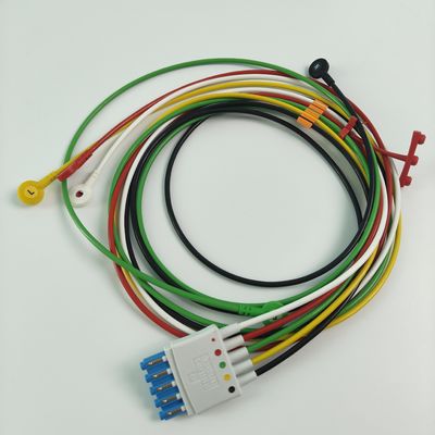 PHILIP Пациентский монитор оригинальный CBL 5 Leadset Snap IEC ICU REF M1645A 989803145001
