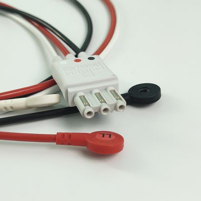 REF M1673A PHILIP Пациентский монитор CBL 3 Leadset Snap AAMI ICU PN 989803145111