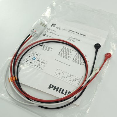 REF M1673A PHILIP Пациентский монитор CBL 3 Leadset Snap AAMI ICU PN 989803145111