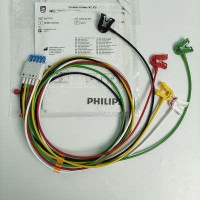 PHILIP Пациентский монитор Медицинское устройство Потребительские материалы CBL 5 Leadset Grabber IEC ICU REF M1971A 989803125851