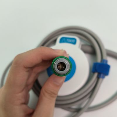 Мониторинг плода и сокращение матки TOCO Зонд 6 штифтов Single Slot Синий Модель MS3-31527