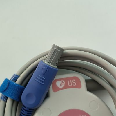 Наблюдение за шинами US Transducer For F2/F3/F6 Fetal Heart Rate US Probe Dual Slot 4 Pin MS3-109301 (D)