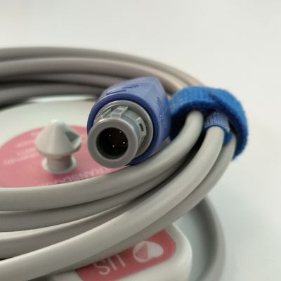 Наблюдение за шинами US Transducer For F2/F3/F6 Fetal Heart Rate US Probe Dual Slot 4 Pin MS3-109301 (D)