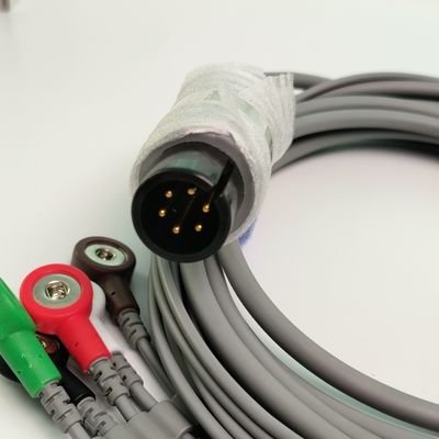 REF EC05DAS061 Монитор сердечный проволока интегрированный 5 свинцовой дефибрилляции устойчивый к веревке тип