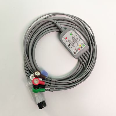 REF EC05DAS061 Монитор сердечный проволока интегрированный 5 свинцовой дефибрилляции устойчивый к веревке тип