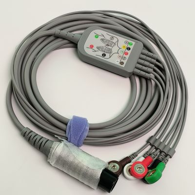 REF EC05DAS061 Монитор сердечный проволока интегрированный 5 свинцовой дефибрилляции устойчивый к веревке тип