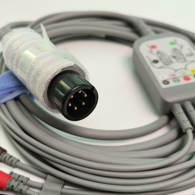 REF EC05DAS061 Монитор сердечный проволока интегрированный 5 свинцовой дефибрилляции устойчивый к веревке тип