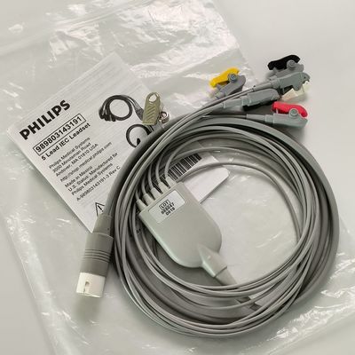 PHILIP Пациентский монитор Оригинальный 5 Свинцовый IEC набор REF: 989803143191