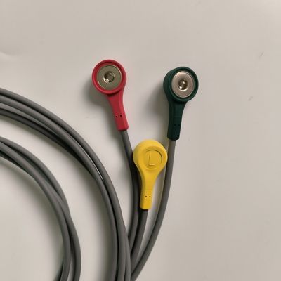 PHILIP Original CBL 3 Lead Wire Set Snap IEC ICU REF:989803160681