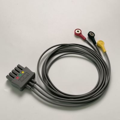 PHILIP Original CBL 3 Lead Wire Set Snap IEC ICU REF:989803160681
