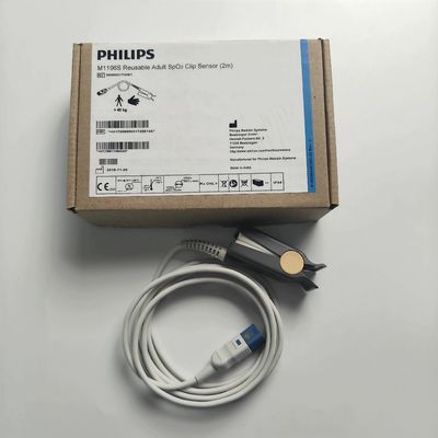 PHILIP оригинальный M1196S многоразовый взрослый сенсор SpO2 (2м) REF:989803174381