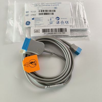 GE Original Datex-Ohmeda TruSignal SpO2 Cable 3m REF: TS-G3