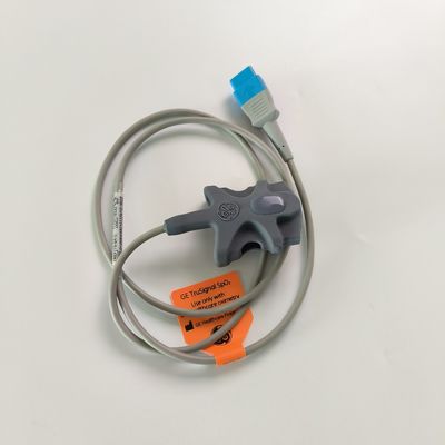 Оригинальный датчик GE Datex-Ohmeda TruSignal SpO2, многоразовый, напальчечный, МОДЕЛЬ: TS-SA-D