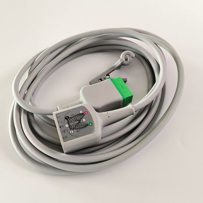 Vyaire GE Оригинальный многосвязный кабель для ЭКГ 3/5-свинцовый AHA 3.6m / 12 Ft. REF: 2017003-001