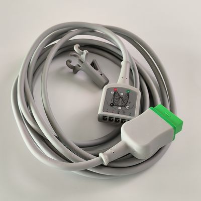 Vyaire GE Оригинальный многосвязный кабель для ЭКГ 3/5-свинцовый AHA 3.6m / 12 Ft. REF: 2017003-001