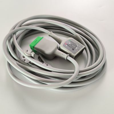 Vyaire GE Оригинальный многосвязный кабель для ЭКГ 3/5-свинцовый AHA 3.6m / 12 Ft. REF: 2017003-001