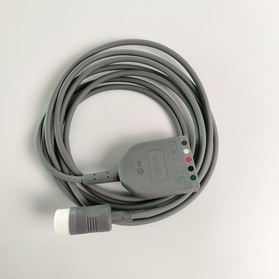 PHILIP Оригинальный Efficia 3/5 ECG трубный кабель, AAMI/IEC.