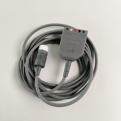 PHILIP Оригинальный Efficia 3/5 ECG трубный кабель, AAMI/IEC.