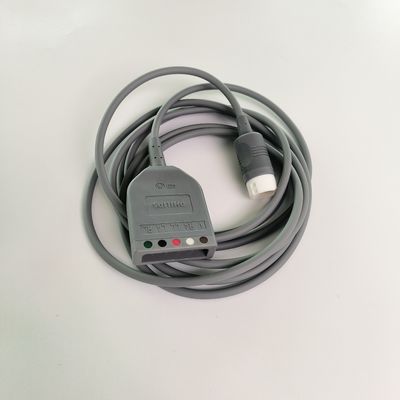 PHILIP Оригинальный Efficia 3/5 ECG трубный кабель, AAMI/IEC.