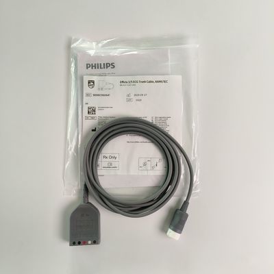 PHILIP Оригинальный Efficia 3/5 ECG трубный кабель, AAMI/IEC.