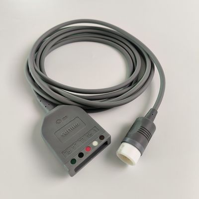 PHILIP Оригинальный Efficia 3/5 ECG трубный кабель, AAMI/IEC. REF 989803160641