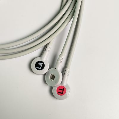 PHILIP Original 3 Lead Set Snap AAMI REF 989803151991 (Оригинальный 3 свинцовый набор и свинцовый набор)