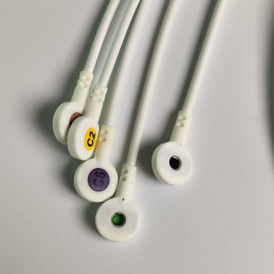 Philip CBL 5 Lead Snap Chest IEC,ICU,REF M1604A PN 989803144921