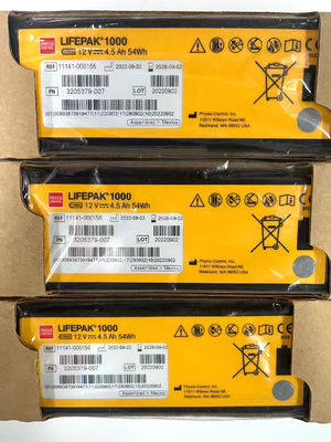 REF:1141-000156 Аккумуляторы медицинского оборудования Medtronic LIFEPAK 1000 Дефибриллятор Аккумулятор 12В 4.5Ah 54Wh