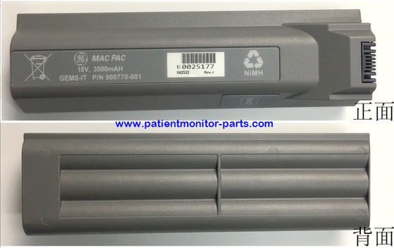 GE MAC3500 MAC5000 MAC5500 Электрокардиограмма Машина аккумулятор PN 900770-001 18V,3500mAh